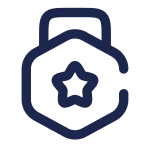 Medal Star SVG Icon